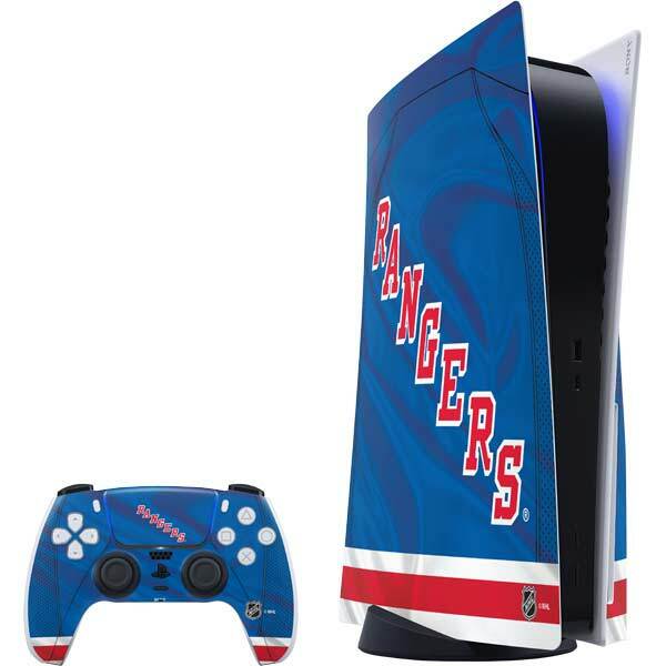 NHL New York Rangers PS5 Bundle Skin - New York Rangers Home Jersey
