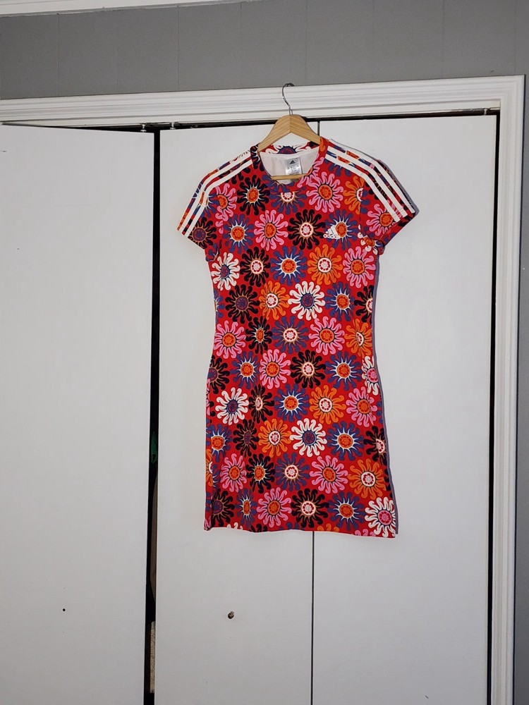 Adidas Farm Rio Red Mini Dress