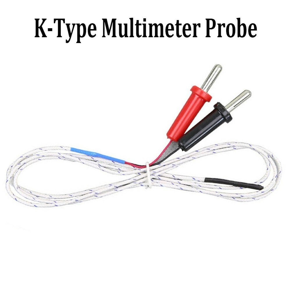 Temperature Thermocouple Probe Multimeter Probe WRN-01A Probe 1 Pcs Easy To Use