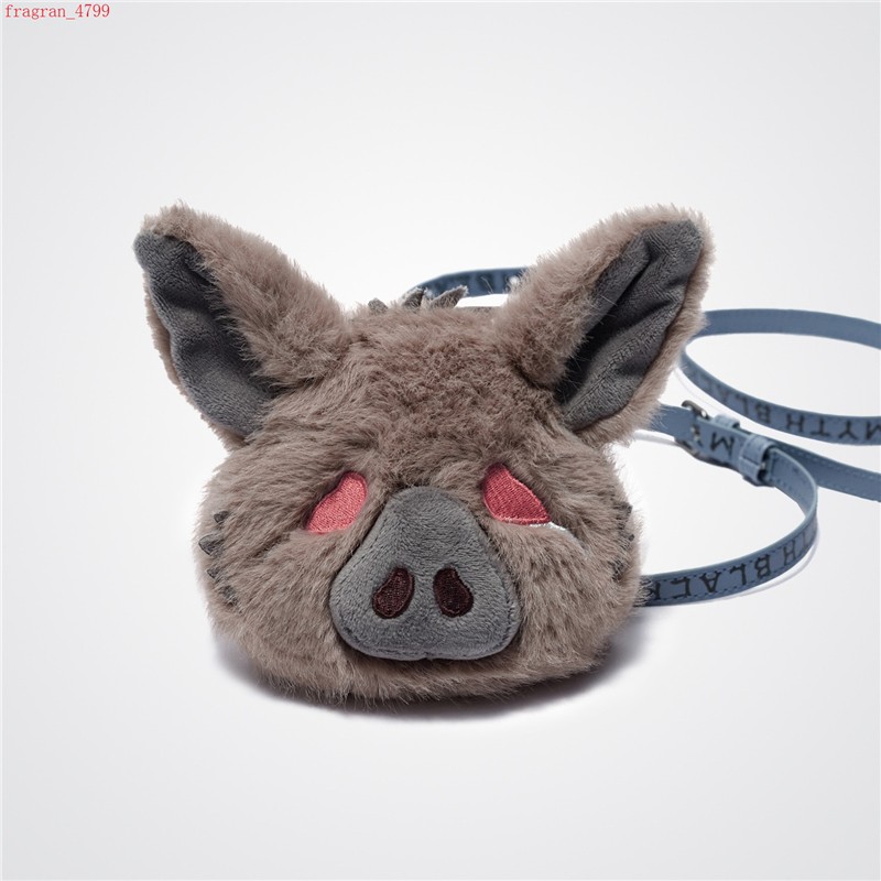 Black Myth: Wukong Official  Zhu Bajie Plush Doll Pendant Bluetooth Headset Bag