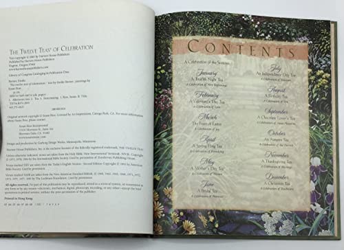 The Twelve Teas of Celebration: Fest..., Barnes, Emilie