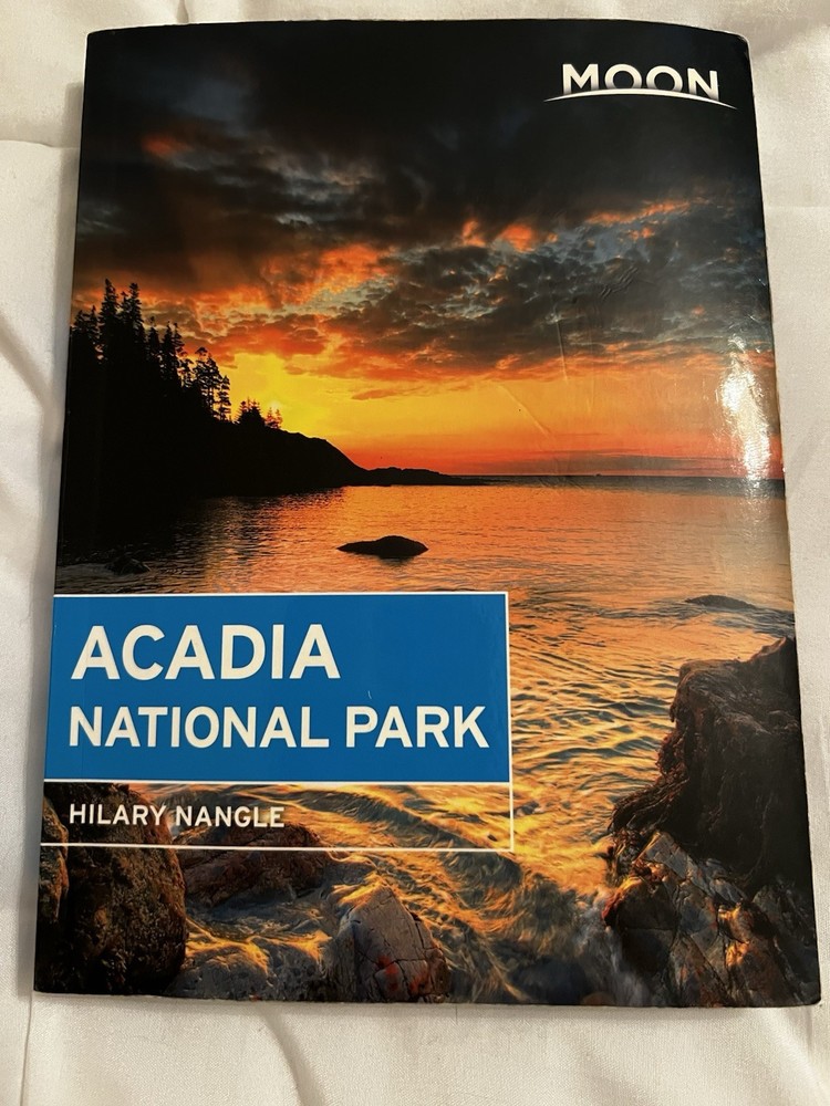 Moon Acadia National Park by Hilary Nangle Paperback Travel Guide MAINE-image