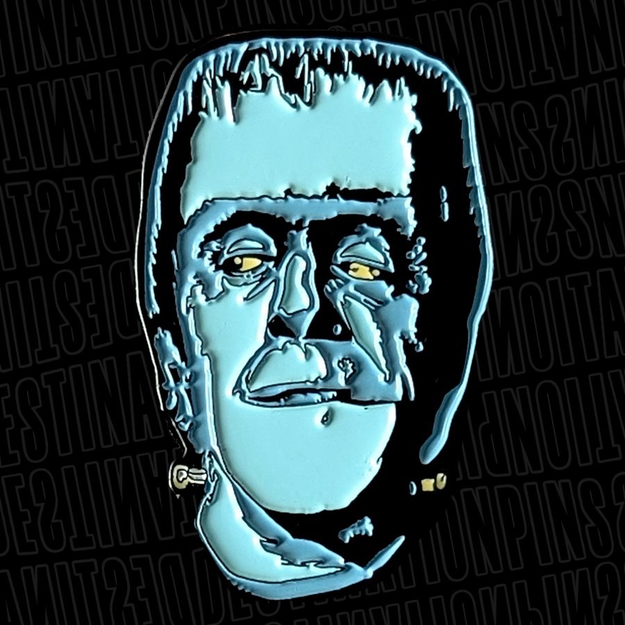 Herman Munster Classic Spooky TV Sitcom The Munsters Enamel Pin