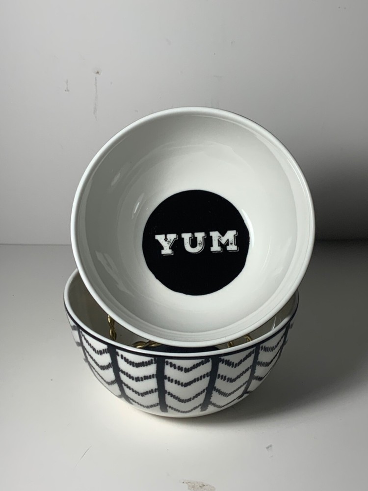 Set of 2 Lenox American by Design Yum Bistro Bowls 4.5-Inch