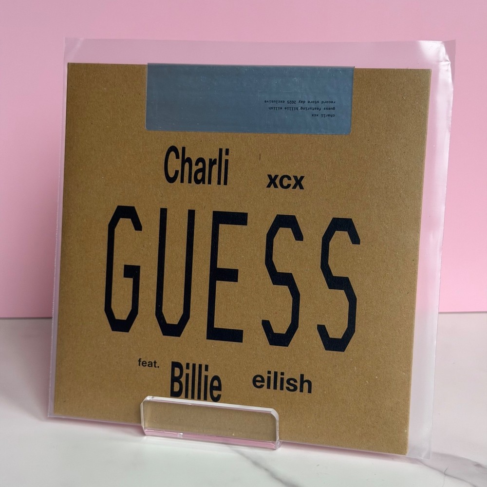 CHARLI XCX Guess Featuring Billie Eilish SEALED Limited Edition 7