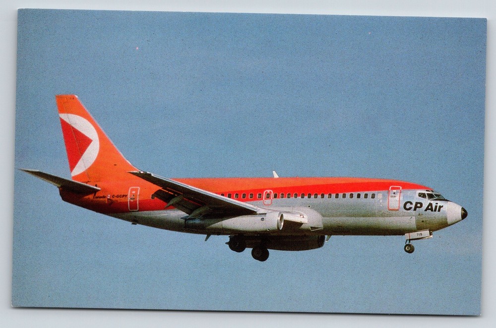 Aviation~Canadian Pacific Air~Boeing 737-217 Advanced~Flight Scene~1950s PC