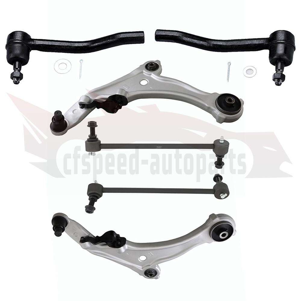 6PCS Front Lower Suspension Control Arm with Ball Joints for 2009-14 Nissan Maxima