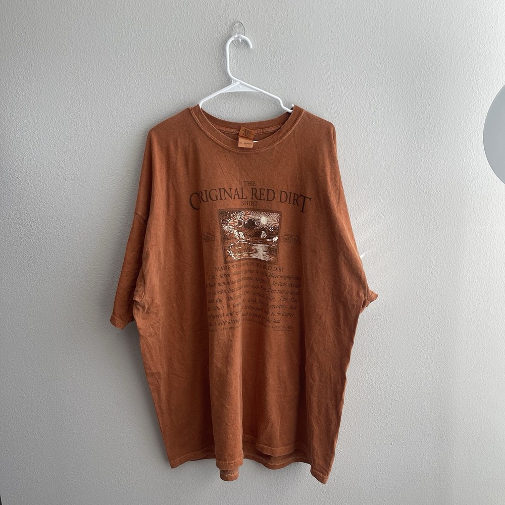 Red Dirt Graphic T Shirt 3XL Burnt Orange Nature Western Outdoor Tee