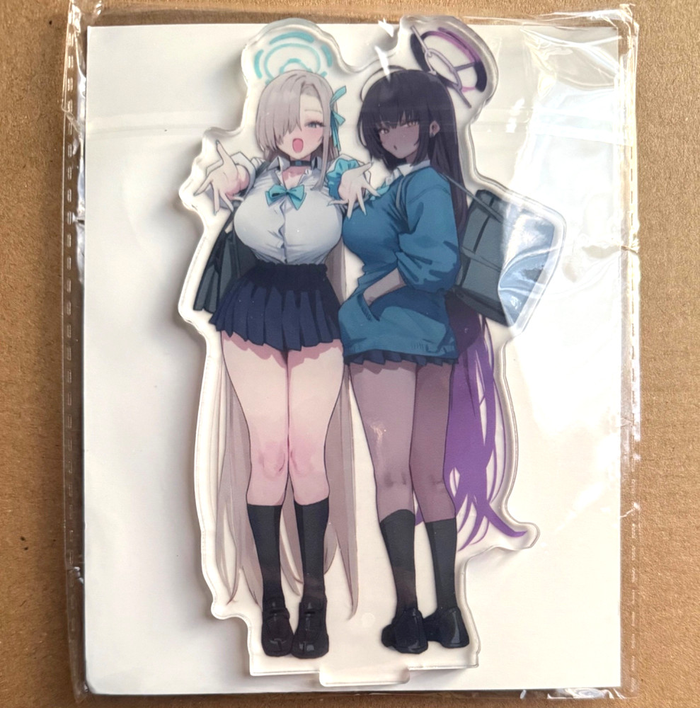 Blue Archive Ichinose Asuna Kakudate Karin Game Anime Acrylic Stand 15cm New