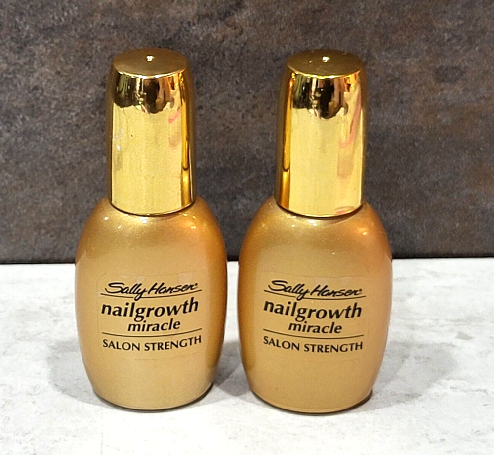 2X Sally Hansen Nailgrowth Miracle ~ full size nwob