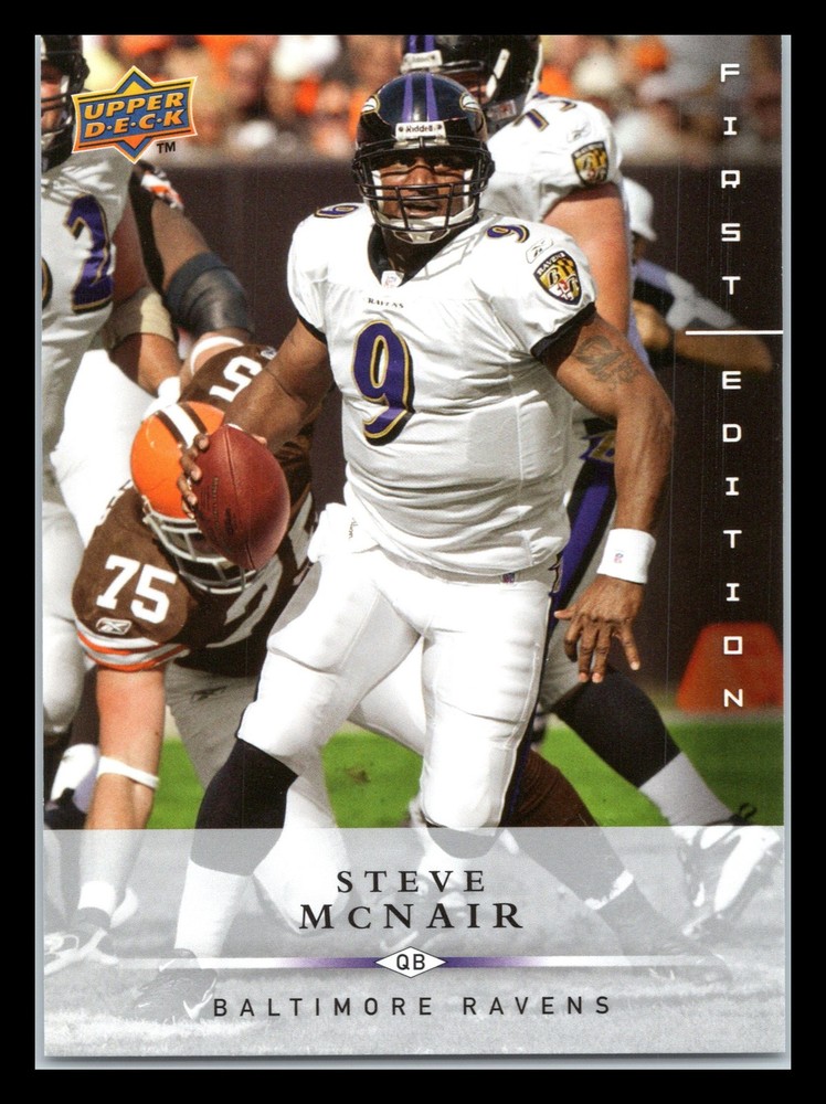 2008 Upper Deck First Edition #12 Steve McNair Baltimore Ravens