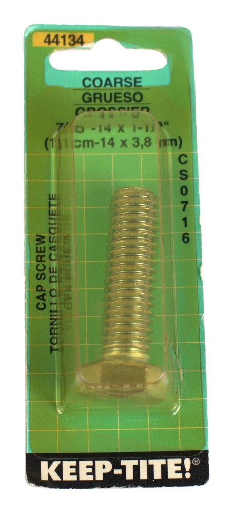 Dorman Keep-Tite Coarse Cap Screw 7/16in -14 x 1.5in 1.1cm-14 x 3.8cm Part 44134