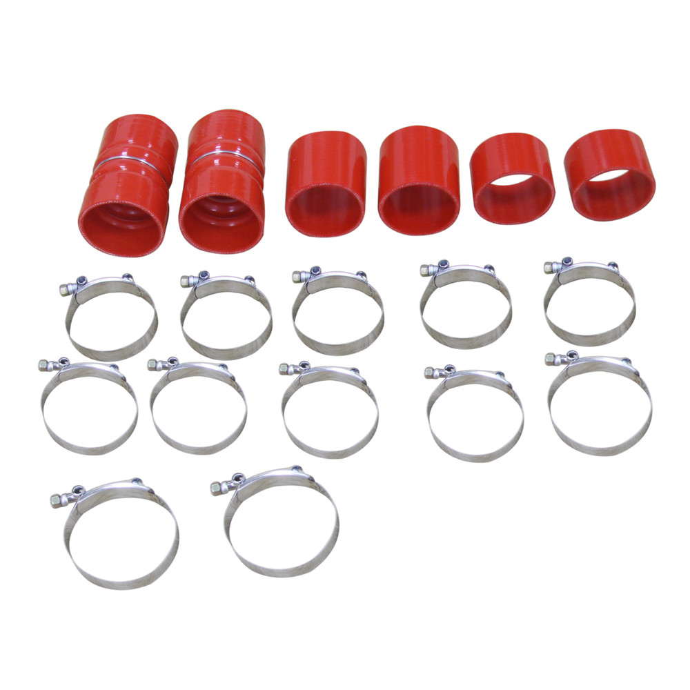 1999-2003 Ford 7.3L Powerstroke Red Intercooler Boot Upgrade Kit US