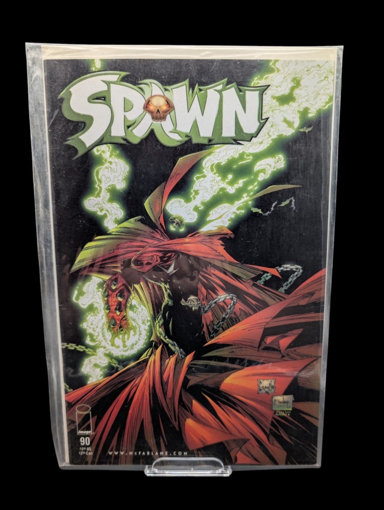 Spawn #90 (1999) Image Comics  Capullo & McFarlane Art  December Issue