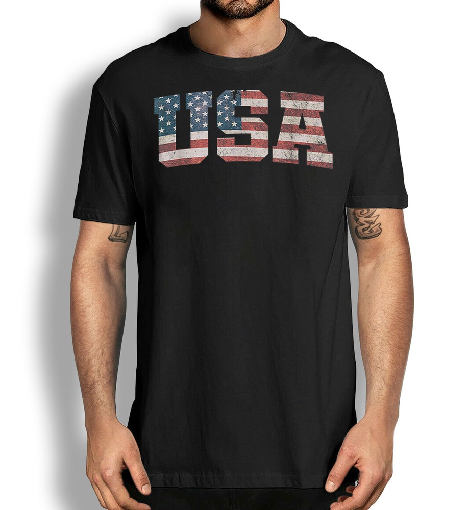 Independence day Us Flag T-Shirt, USA Flag Patriotic 4th Of July American Shirt