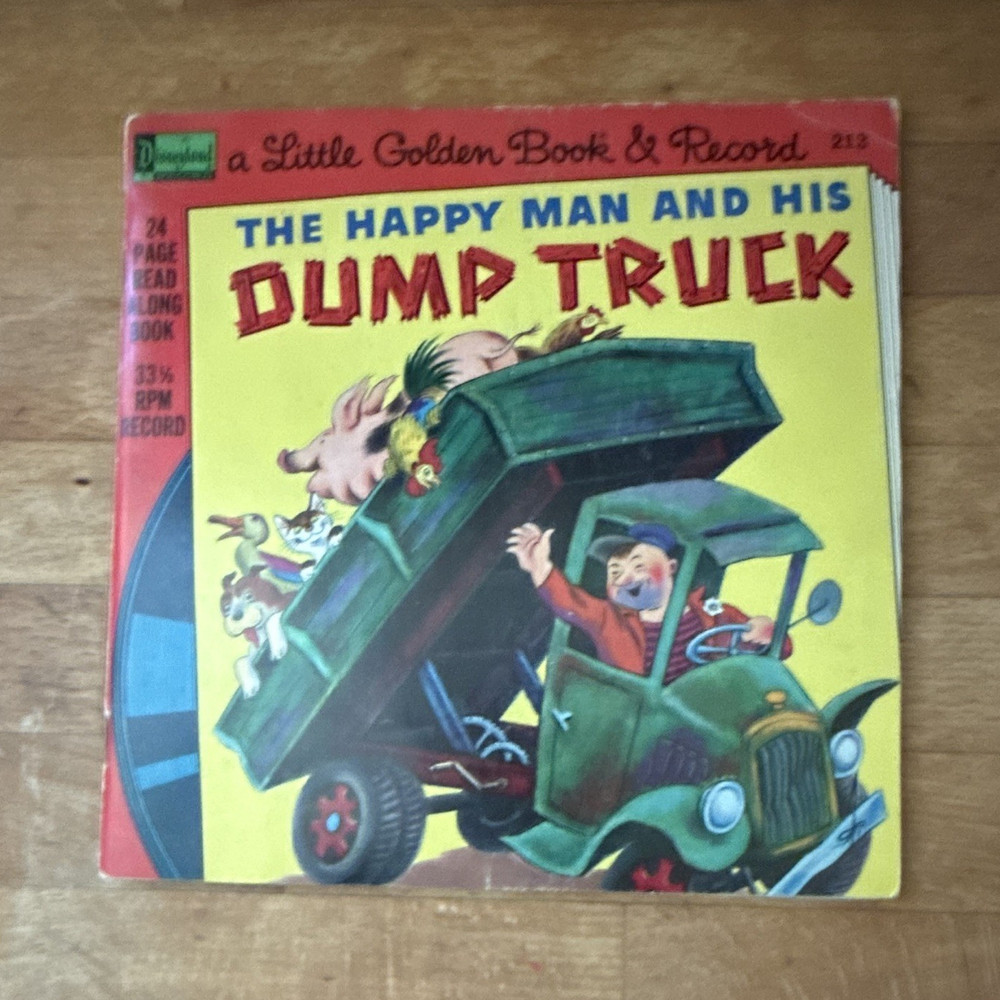 Disneyland Read-Along Picture Book+Vinyl 7