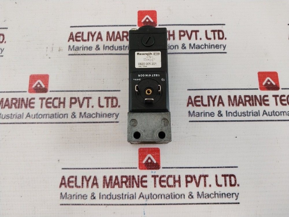 Rexroth 0820 005 201 Directional Valve Max 10Bar 24V