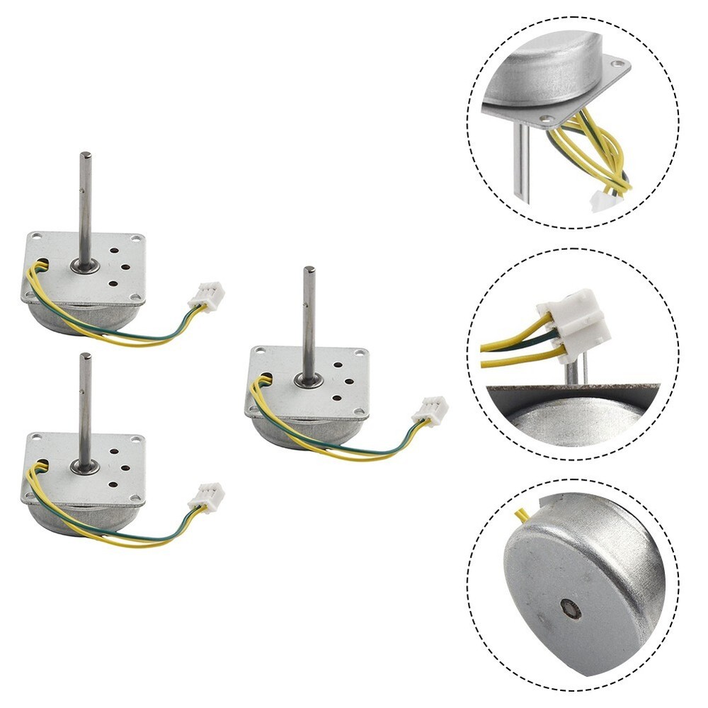 3 Piece Set of Brushless AC Motors for Toy Model Experiments and Learning Tools