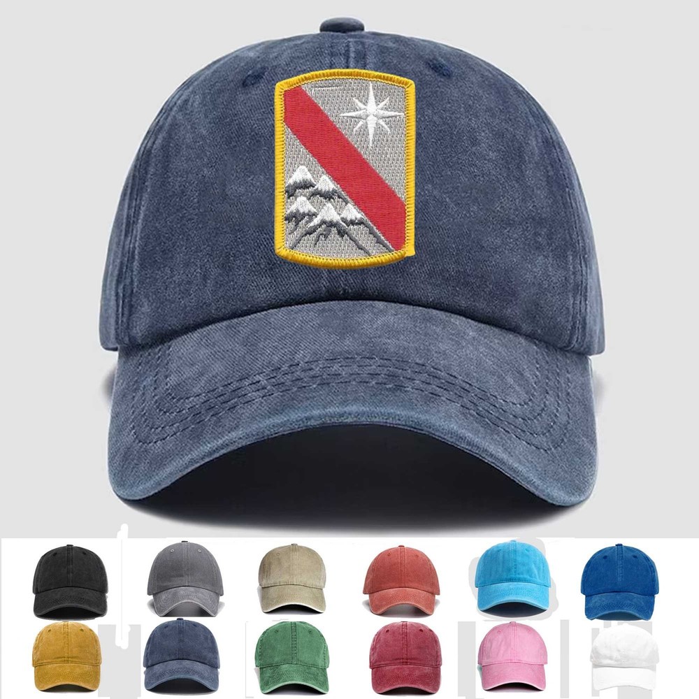 Custom Embroidered Hat 43rd Sustainment Brigade, Veteran Cap, Trucker Hat, Gift