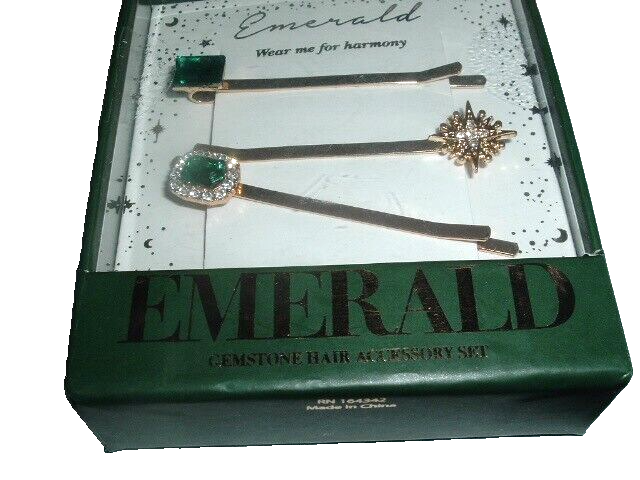 3 Emerald Rhinestone 2.5