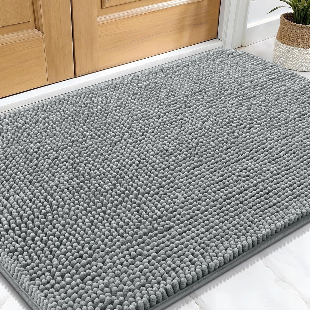 Muddy Paws Entryway Carpet for Inside Floor 30x20, Absorbs Moisture and Dirt