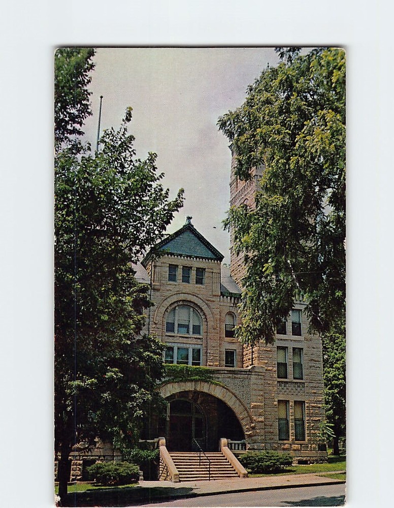 Postcard The Atchison County Court House Atchison Kansas USA