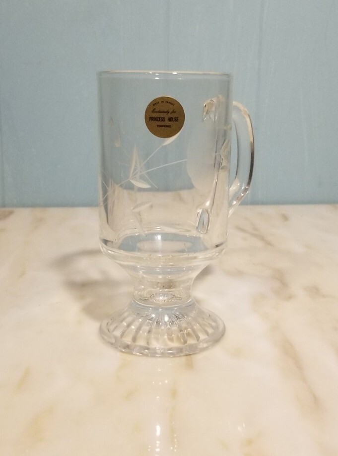Princess House Heritage Irish Coffee Mug Cup 5.5