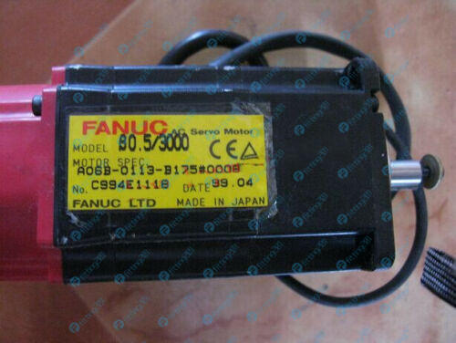 Used One FANUC AC SERVO MOTOR A06B-0113-B175#0008