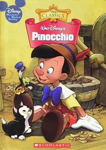 Pinocchio (Disney's Wonderful World of - Hardcover, by Walt Disney - Very Good j