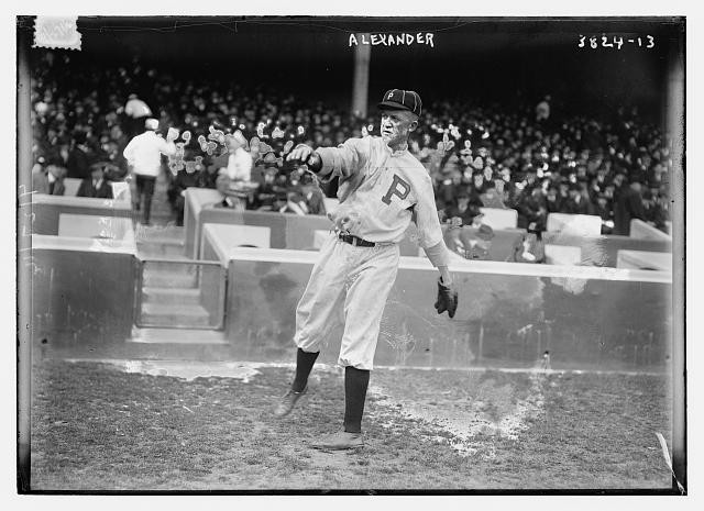 Philadelphia PA Grover Cleveland Alexander 1917 Baseball Pitcher Phillies