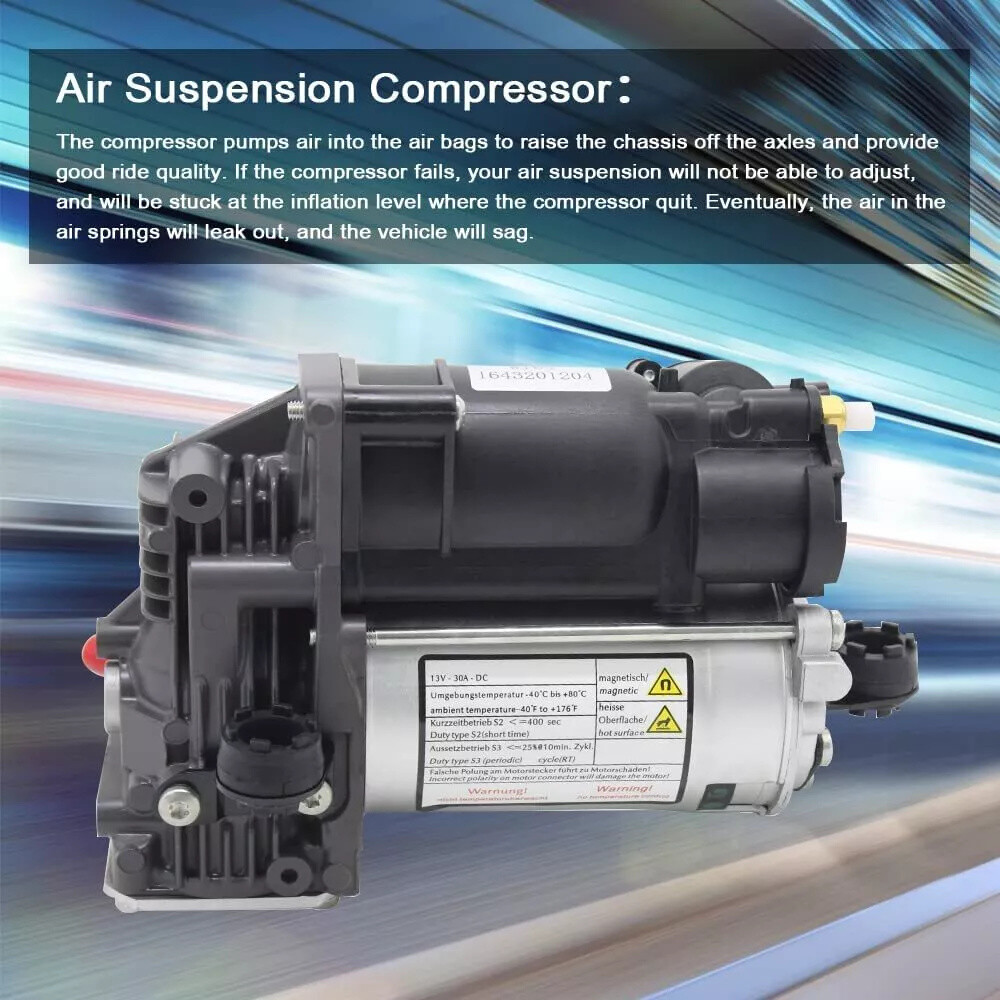 New Air Suspension Compressor For Mercedes-benz Gl450 1643201204 1643200304