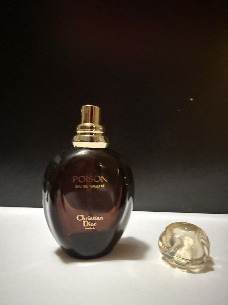 Vintage Christian Dior Poison Perfume Bottle – Empty Collectible