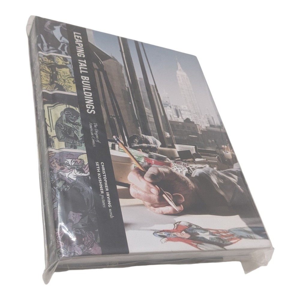 Leaping Tall Buildings: The Origins of American Comics by Seth Kushner Hardcover
