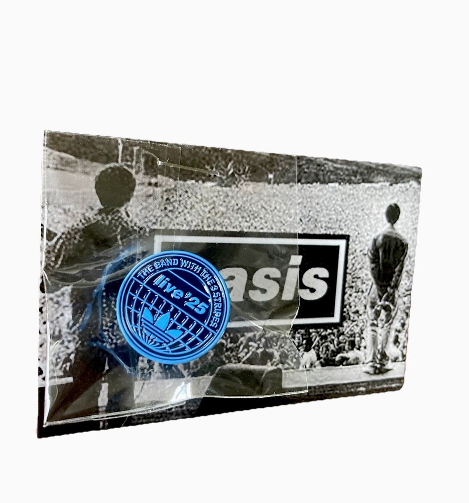Oasis Live '25 Adidas Spezial Pin Badge, Osti Stone IslandCP Casuals Ultras New