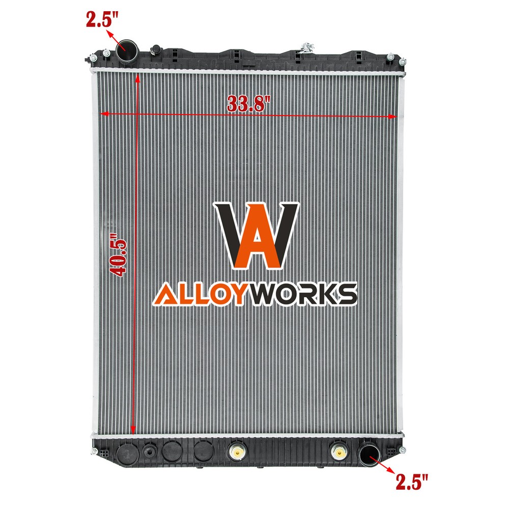 Volvo VNL VNM VAH VHD VNX & Mack CXU Granite Radiator 2008-2018 1016491