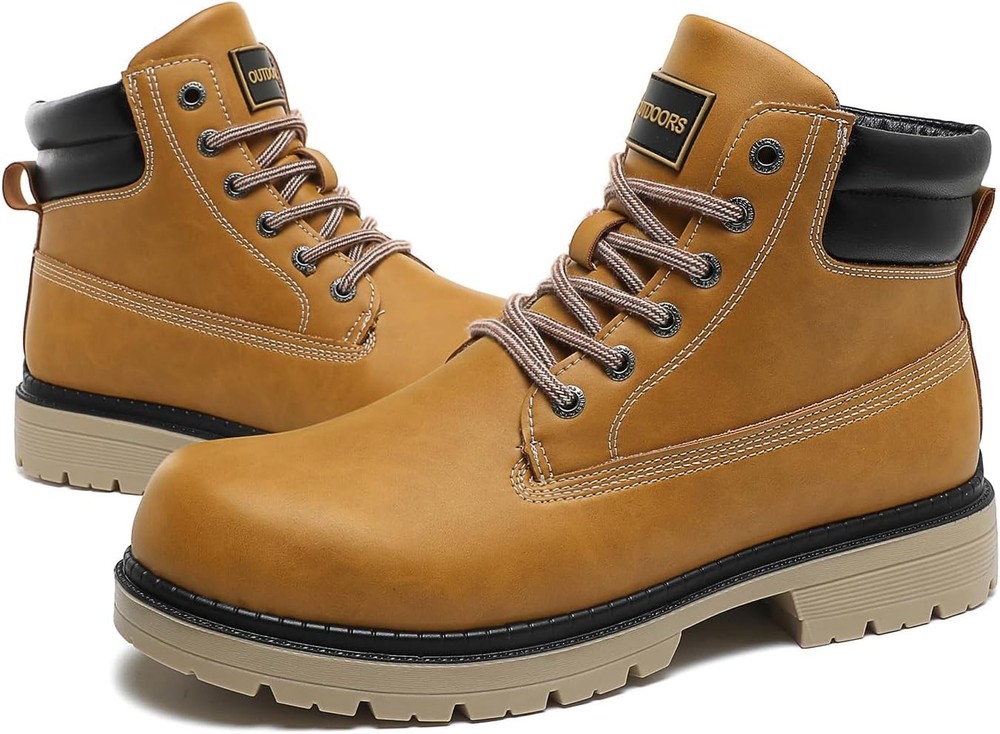 ZEENXIUYA Womens Hiking Boots & Mens Chukka Non-Slip Outdoor Casual Shoes