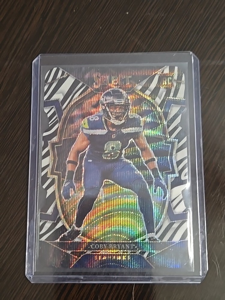 2022 Panini Select - Concourse Zebra Prizm Die-Cut #3 Coby Bryant (RC)