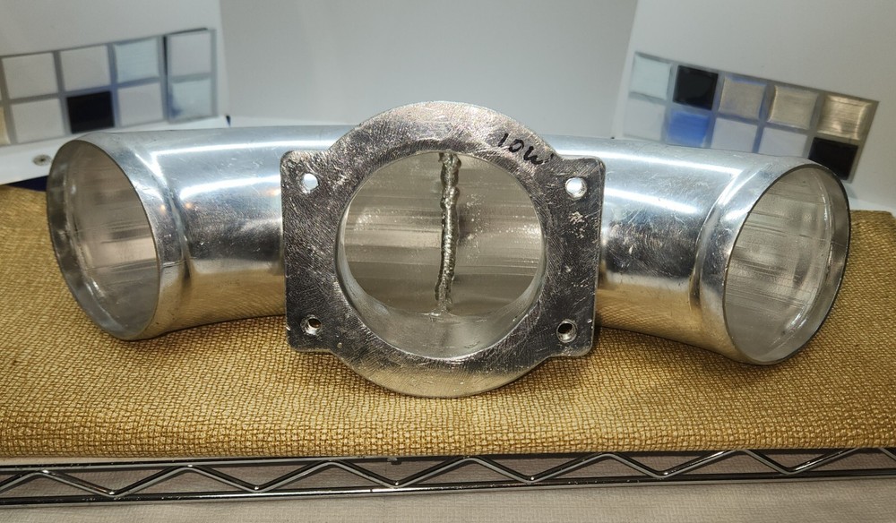 Dual Piped Air Intake Twin Turbo for Nissan 300ZX 1990-96 Fits 3-Inch Hoses