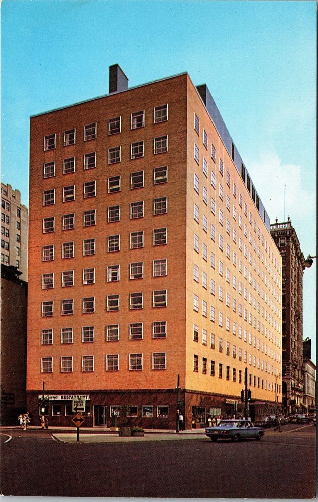 Providence RI-Rhode Island, The Howard Building, Vintage Postcard