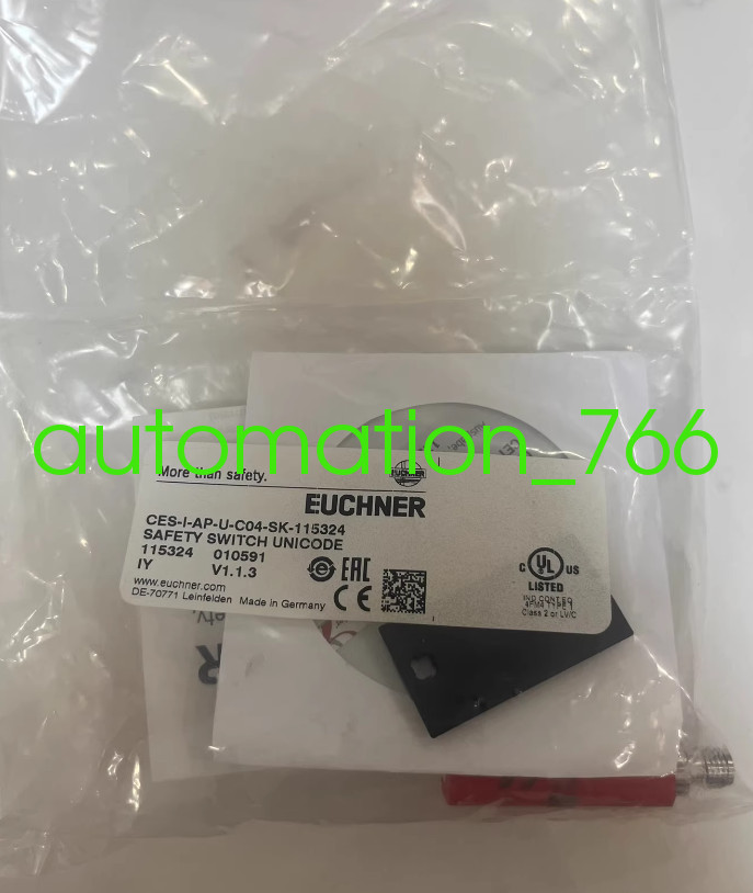 1PCS NEW EUCHNER CES-I-AP-U-C04-SK-115324 Safety switch Via DHL or Fedex