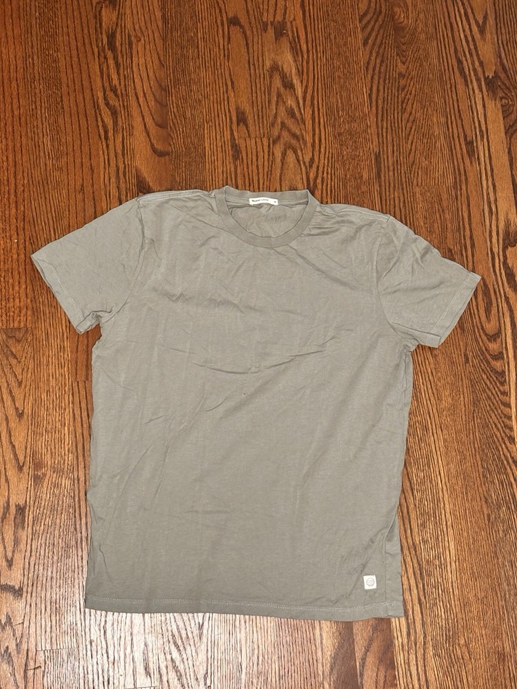 Marine Layer Men's Green Short-Sleeve T-Shirt - Medium