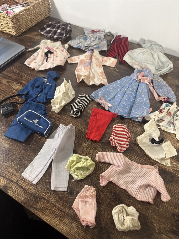 Vintage Barbie Doll Lot Of Clothing 1960’s