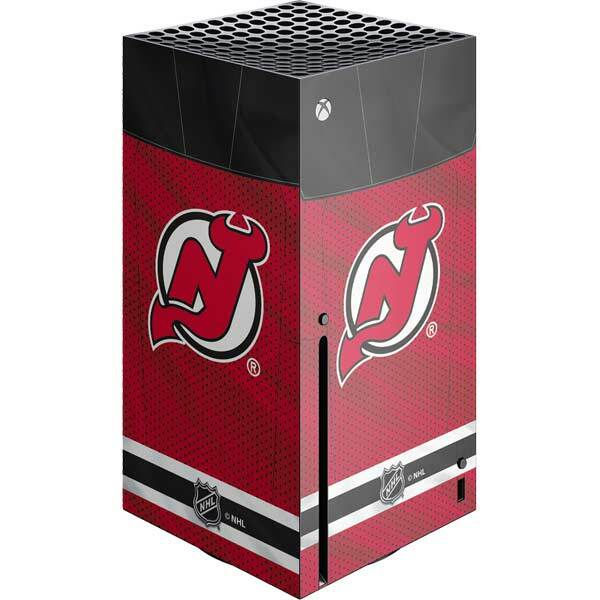 NHL New Jersey Devils Xbox Series X Console Skin - New Jersey Devils Home Jersey