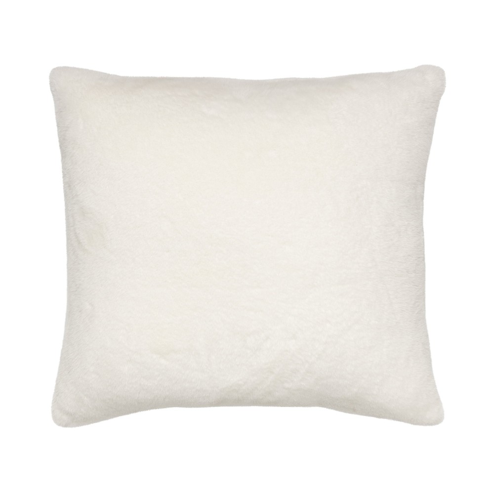 Mainstays Faux Rabbit Fur Decorative Pillow 18