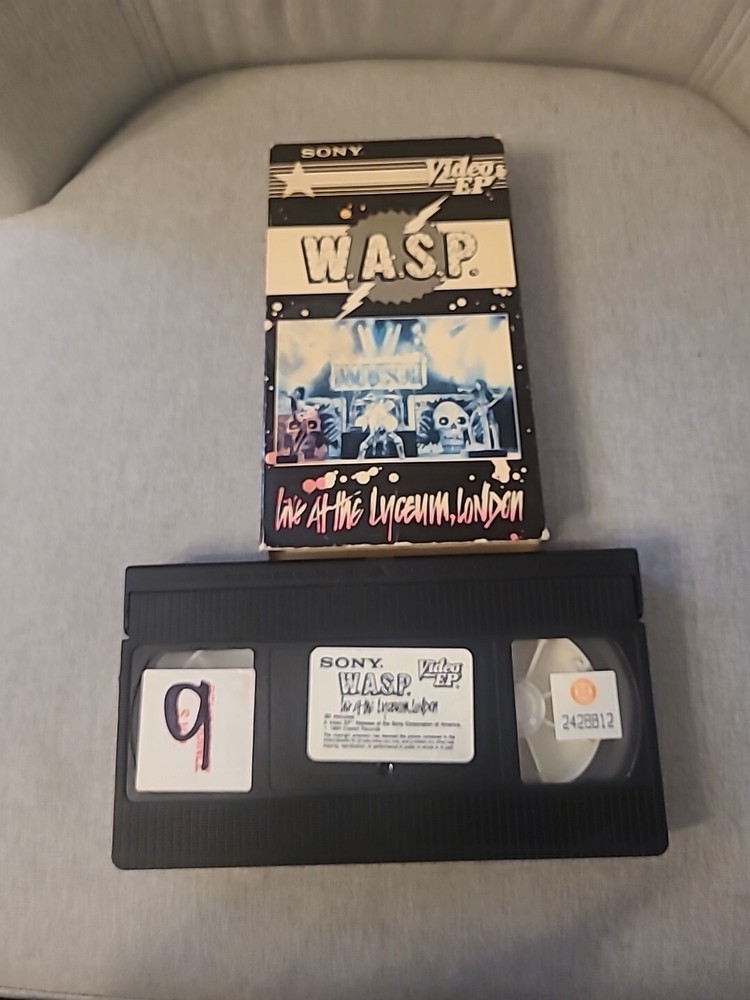 W.A.S.P. Live At The Lyceum MV35 VHS