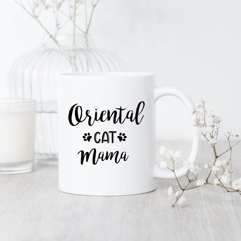 Oriental Cat Mama Mug Oriental Cat Mug Oriental Cat Gift Oriental Cat Lover