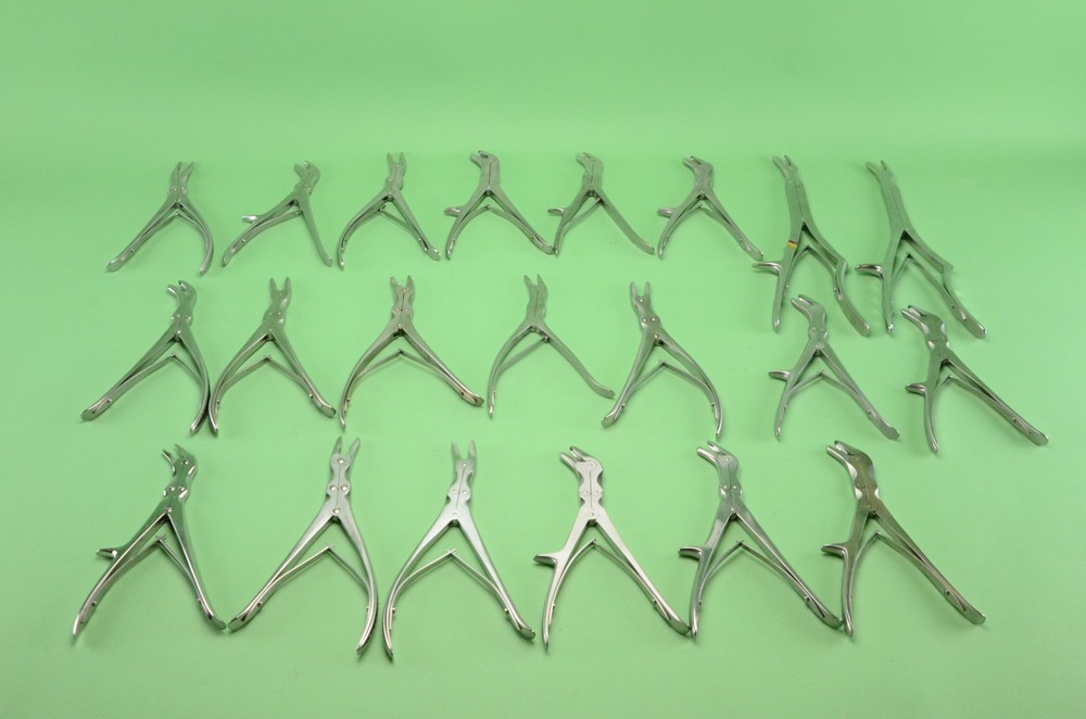 Lot of 21 Assorted Bone Rongeurs Orthopedics MRG10476