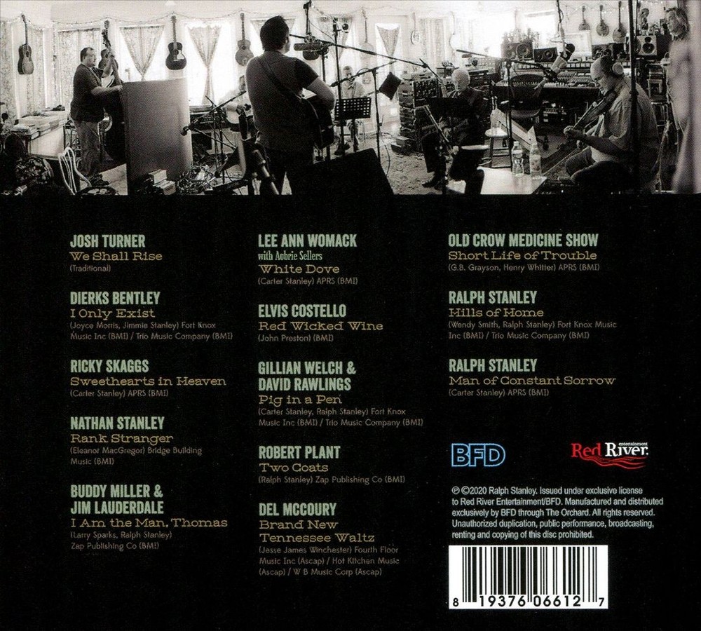 Ralph Stanley & The Clinch Mountain Boys Man Of Constant Sorrow New Cd