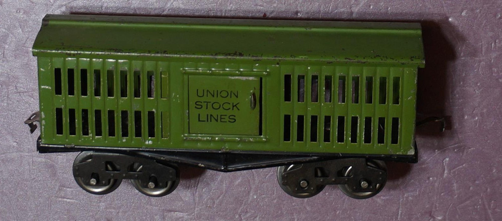 Vintage Lionel Prewar O gauge boxcar - 821 up clean e46j