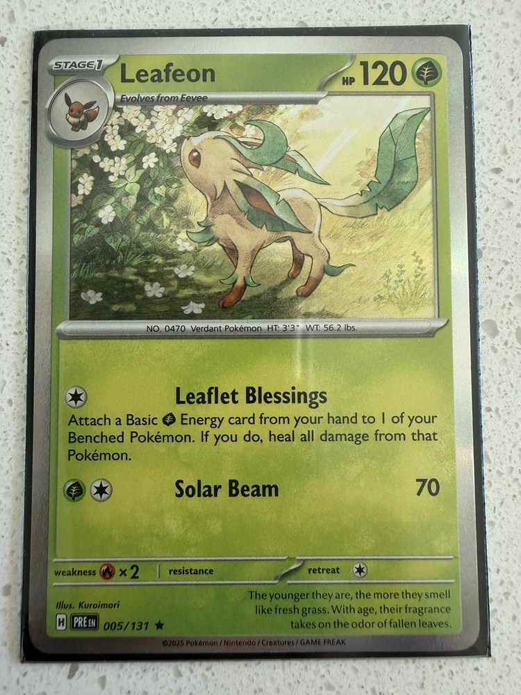 Leafeon 005/131 Sv: Prismatic Evolutions Holo